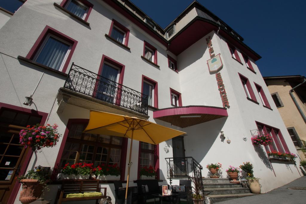 Hotel Restaurant Escher Leukerbad Exterior photo