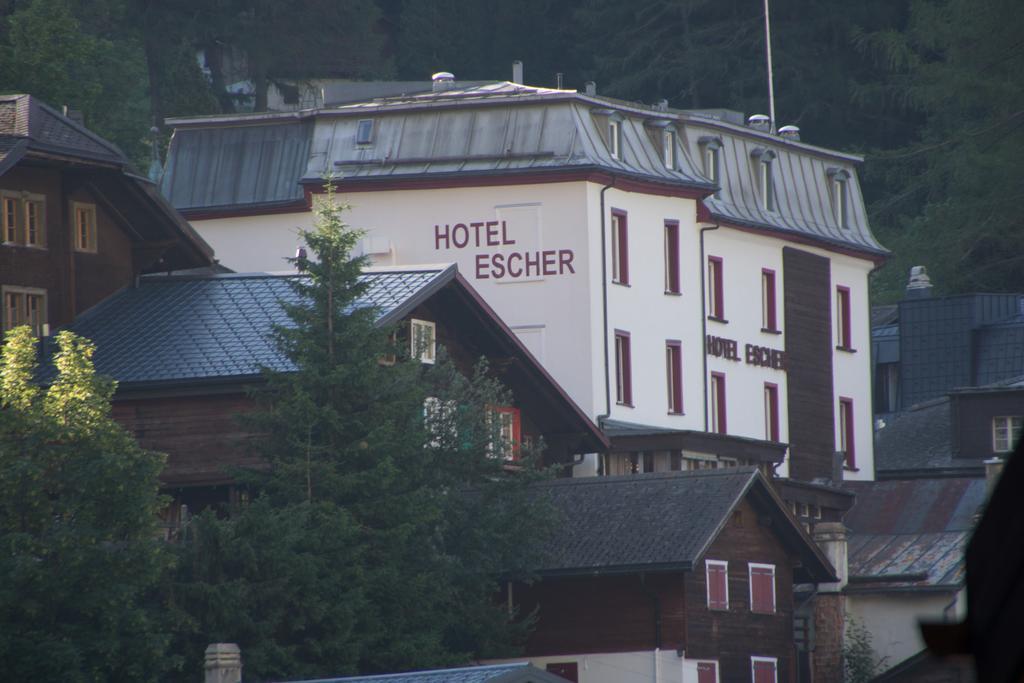 Hotel Restaurant Escher Leukerbad Exterior photo