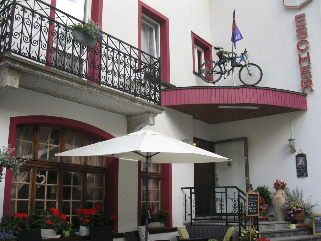 Hotel Restaurant Escher Leukerbad Exterior photo